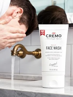 Cremo Daily Face Wash 5 fl oz (147 ml) - face