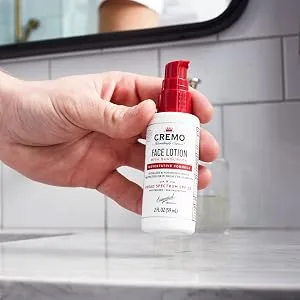 Cremo Face Lotion with Sunscreen Preventative Formula SPF 20 2 fl oz (59 ml) - face