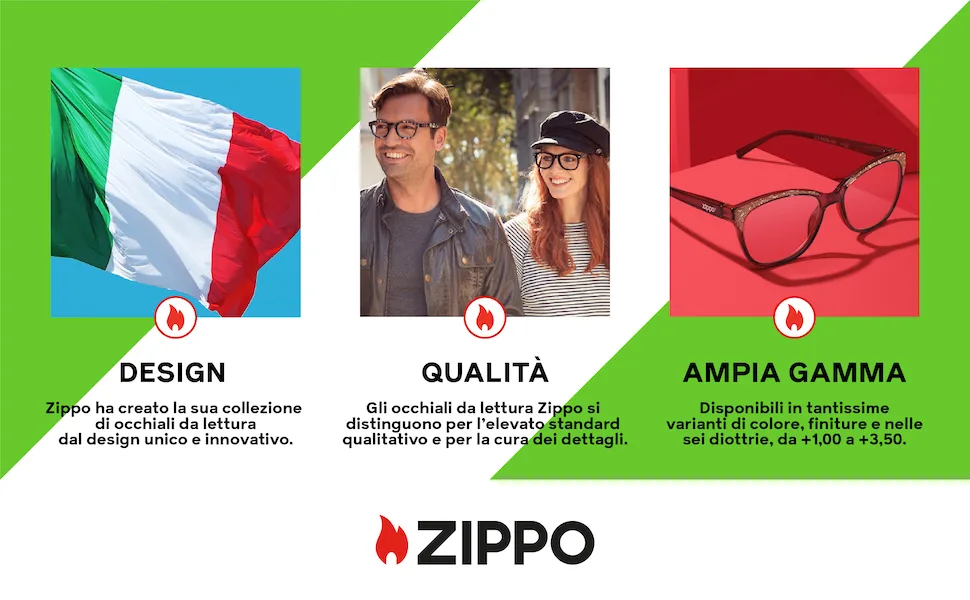 Zippo reading glasses 2.00 31Z-Pr68-200 - 34 DE