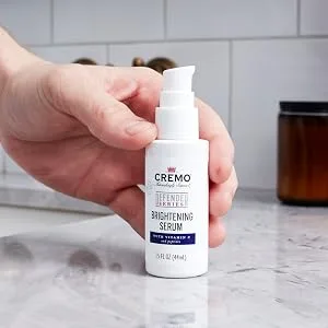 Cremo Defender Series Brightening Serum with Vitamin C and Peptides 1.5 fl oz (44 ml) - face