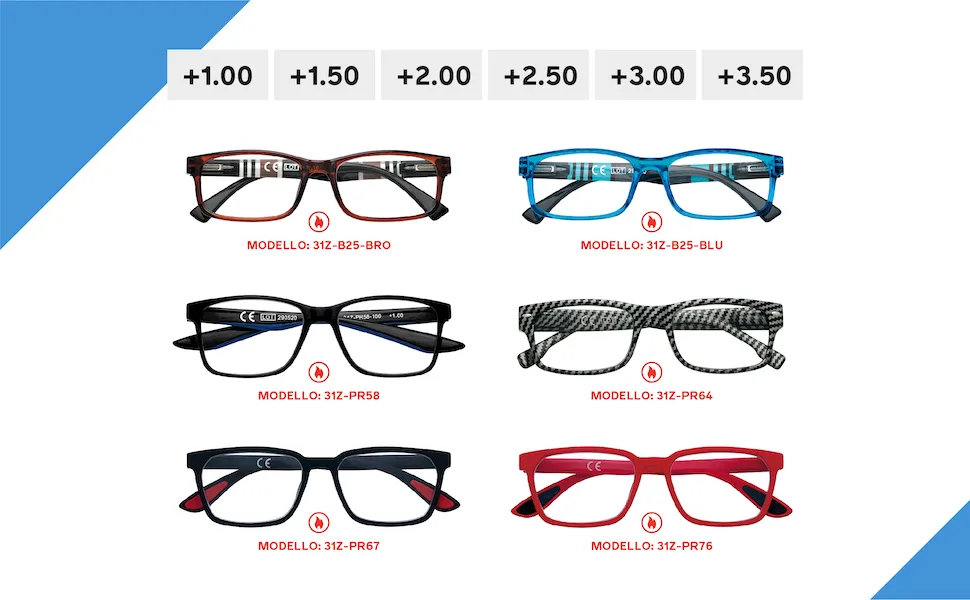 Zippo reading glasses 2.50 31Z-B25-BLK250 - 36 DE