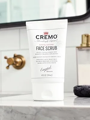 Cremo Exfoliating Face Scrub 4 fl oz (118 ml) - face