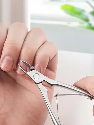 Feryes nail skin pliers extremely sharp nail skin scissors and cuticles scissors with skin pliers for dead skin-durable pedicure manicure tools for fingernails - Nagelhautschere