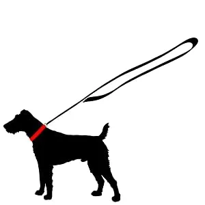 Dog leash reflective large dogs double linen 2m / 2.40m / 2.80m / 3.50m / 5m adjustable Made in Germany (black 20mm 2.40m) black 20mm 2.40m - product information 8