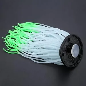 Simulation Artificial Silicone Anemone Coral Ornament for Aquarium Fish Tank Decoration (Green) - product information 3