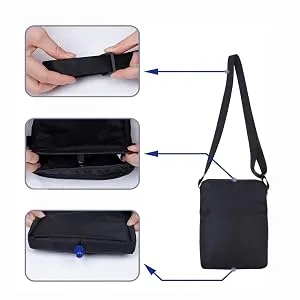 Urine bag cover catheter drainage bag holder with interior fuse closure hidden drainage thigh bag bag with quick lock. - Urinbeutelabdeckung