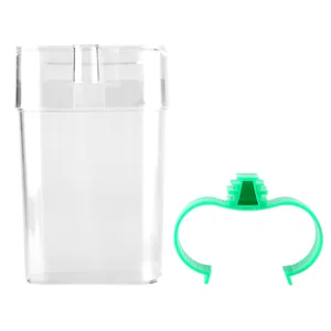 Garosa parrot-water supply-automatic parrot-water donor-bowl transparent practical bird-water-drinking feeding bottle - Haustierbedarf