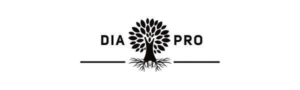 DiaPro 150 g Natural iodine from brown algae (kelp extract) 365 pieces Annual supply 100% Vegan Laboratory tested - DiaPro Mandala Jod Header Logo