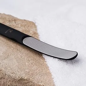 Dynesse 3 Set Nail filing: rough medium and fine files.No disposable product.Used in pedicure studios.Stainless steel with laser cut technology - Nagelfeile