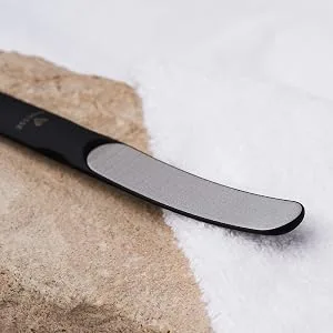 Dynesse 3 Set Nail filing: rough medium and fine files.No disposable product.Used in pedicure studios.Stainless steel with laser cut technology - Nagelfeile