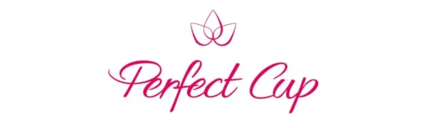 Perfect Cup menstrual cup zero waste 100% medical silicone vegan -friendly super soft and flexible 12 hours of protection reusable - l - transparent - Logo Perfect Cup