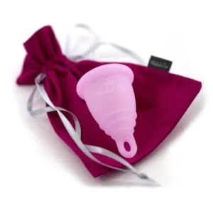 Perfect Cup menstrual cup zero waste 100% medical silicone vegan -friendly super soft and flexible 12 hours of protection reusable - l - transparent - Perfect Cup