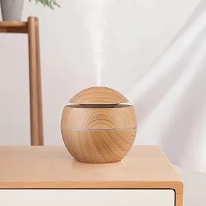 Retoo humidifier aroma diffuser ultrasound aromatherapy oil diffuser with colors LED light electric fragrance lamp for office bedroom spa-yellow essential oils diffuser 150ml - product information 4