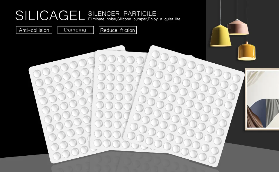 PTAPIPI QI78 Silicone anti-collision pad pellets Acrylic 1 - Silikon.