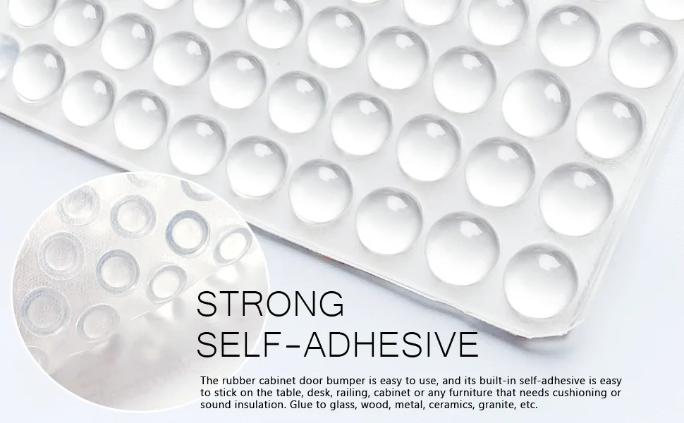 PTAPIPI QI78 Silicone anti-collision pad pellets Acrylic 1 - Silikon.
