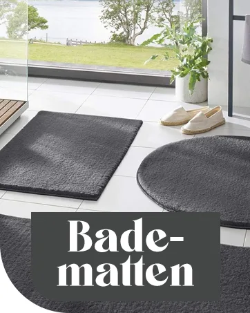 Taracarpet bath mat Fiona non-slip washable bathroom carpet very soft and can be combined as a set plain anthracite 080 cm round - Badematten
