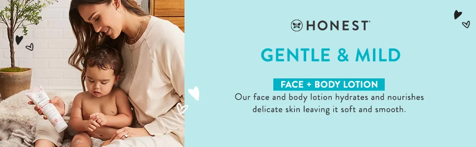 The Honest Company Purely Sensitive Face + Body Lotion Fragrance Free 8.5 fl oz (250 ml) - Honest Co