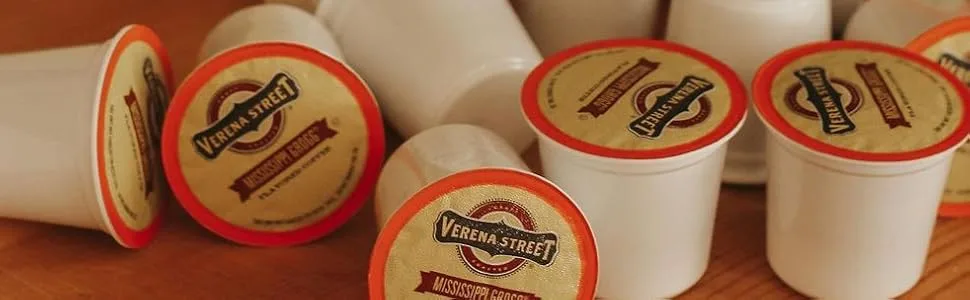 Verena Street Julien's Breakfast Blend Craft Roasted Coffee Medium Roast 32 Single-Serve Brew Cups 0.37 oz (10.5 g) Each - Single-serve brew cups