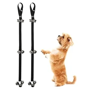 Valuehall dog training bell 2 piece of training door bells interaction bell adjustable dog doorbell pet training bell for pot training v11a04 - product information 2