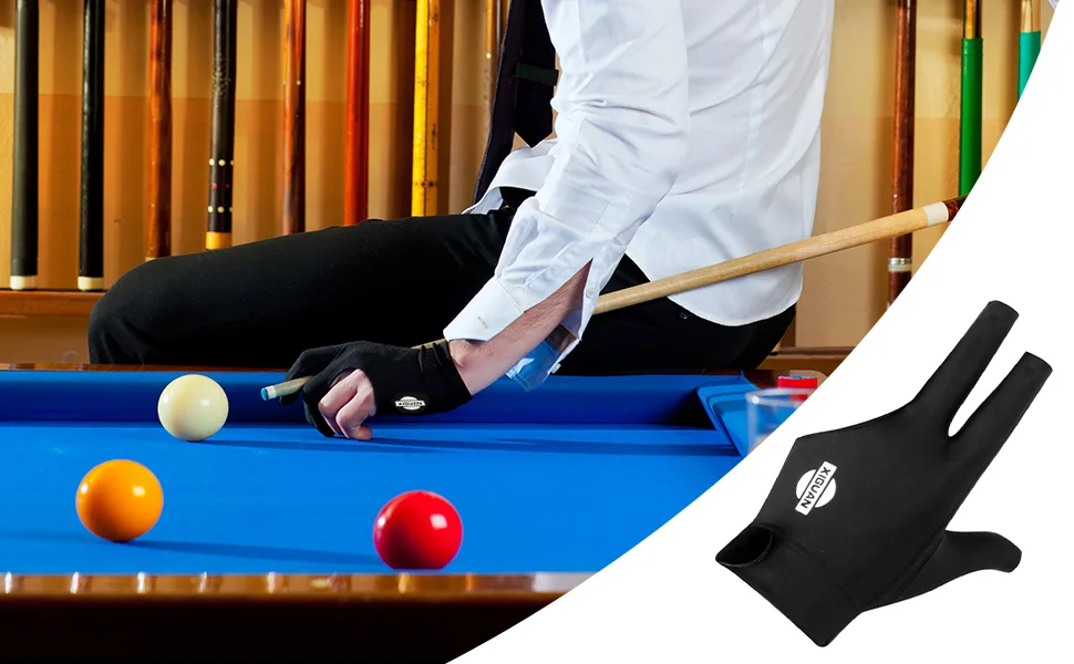 MagiDeal 3- Billiard Snooker Cue for Left Hand Blue - 3-Finger- Billard Snooker Queue für Linke Hand