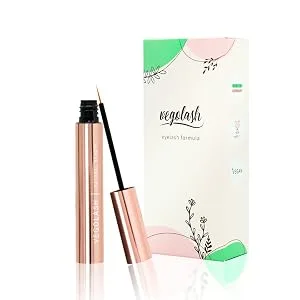 Vegolash eyelash serum vegan for long and voluminous eyelashes made in Germany eyelash booster for quick growth money-back guarantee 3ml - Vegolash Packshot