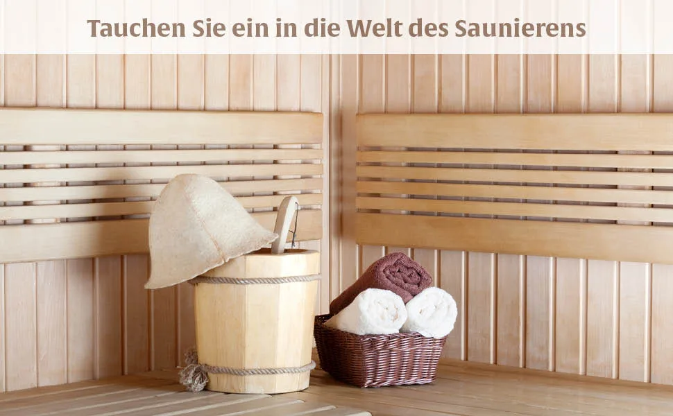 Sauna hat - unusual models for women - 100% wool felt - sauna hat made of felt for women and men bell green - Saunahut Sauna