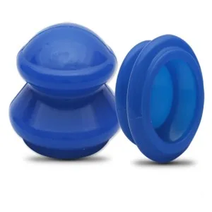 OFKPO Anti Cellulite Cup 4 Pieces Silicone Cupping Set for Muscle Soreness Beauty Therapy Massage (Blue) - Anti Cellulite Cup