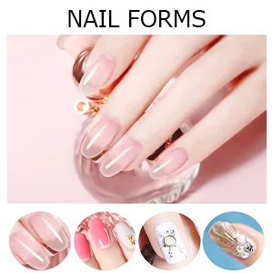 Self-adhesive nail stencils nail form for nail art nail stencils for gel nails & nail extensions (144 pieces) - product information 4