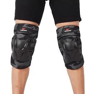 Lixada Knee Protectors for Cyclists Knee Pads Protective Gear for Motocross Skiing Horse Riding Type 1 - product information 3