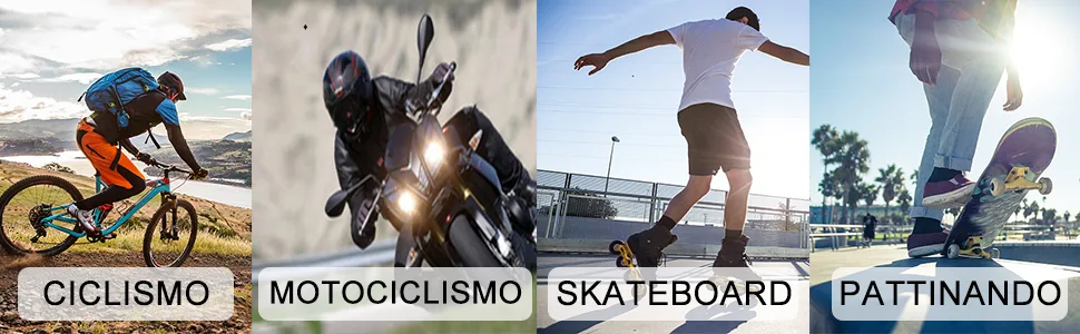 Lixada Knee Protectors for Cyclists Knee Pads Protective Gear for Motocross Skiing Horse Riding Type 1 - product information 7