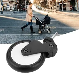 Stroller rubber bikes strollers front/rear wheels Replacement accessories for Yoya Vovo Wheel strollers with tools (1 pair front Wheel) - product information 4