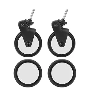Stroller rubber bikes strollers front/rear wheels Replacement accessories for Yoya Vovo Wheel strollers with tools (1 pair front Wheel) - product information 5