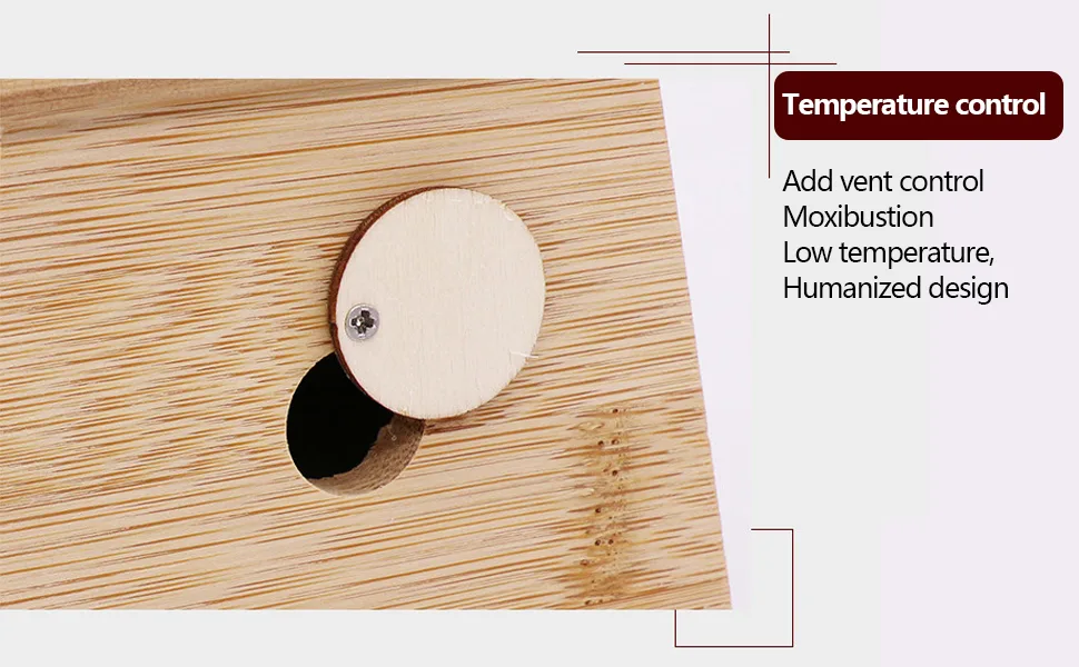 Moxa Moxibustion Box Therapy Massager Moxibustion Therapy for Moxibustion Acupuncture Massage Moxibustion Boxes - product information 3