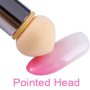 Nail art rendering tools Double head ombre sponge stick nail art sponge and dabbar sponge brush applicator incl 4 replacement heads pigment brushes - product information 6