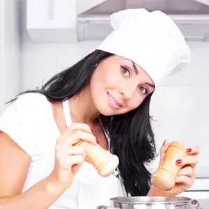 Cooking Chef's Hat 1 Piece Elastic Chef's Hat Unisex Chef's Hat for Kitchen Home Restaurant and Hotel White - Elastische Kochmütze