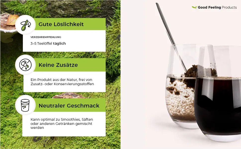 Good Feeling Power | 30g | The GFP-Complex from the tinder fungus | The original tinder fungus powder - Good Feeling Products, Zunderschwamm Pulver