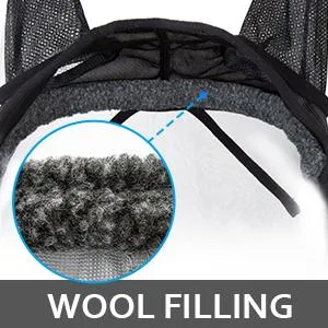 Harrison Howard CareMaster Integral Fly Mask Piano Black Full (L) - product information 4