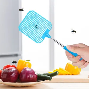 Fly swatter 3 pieces fly swatter extendable telescopic fly swatter for flies mosquitoes and insects colorful - Fliegenklatsche Ausziehbar