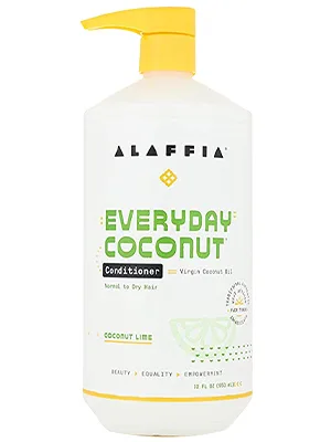 Alaffia Everyday Coconut Conditioner Normal to Dry Hair Coconut Lime 32 fl oz (950 ml) - product information 3