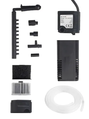 Forever Speed Aquarium Pump Filter Pump Aquarium Internal Filter Aquarium Pump 300L/h 2Watt 300 L/H - Filterpumpe Aquarium Innenfilter