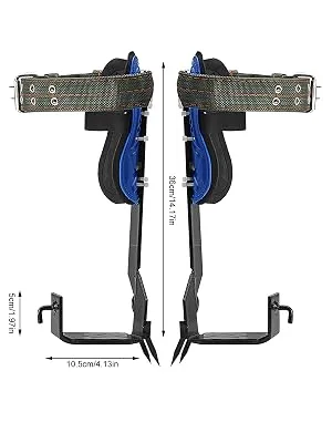 Urbean tree climbing Spike Set Wmlbk Tree Climbing Spike tree climbing equipment set with seat belt for tree climbing tool adjustable Lanyard Rope Rescue Belt (2 claws) - product information 3