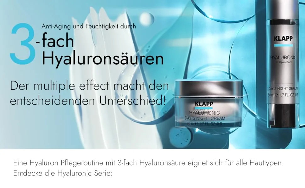 KLAPP Cosmetics - HYALURONIC Mask (50 ml) - Hyaluronic Multiple Effect