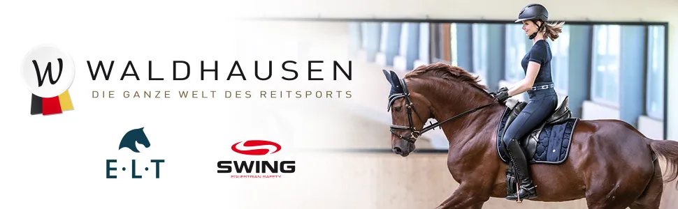 WALDHAUSEN 3-ring bridle solid width 12.5 cm - Banner_Waldhausen