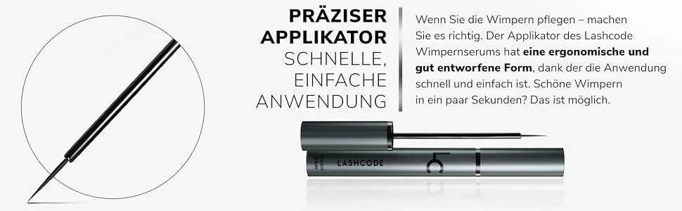 Eyelash serum Lashcode Eyelash Serum 5ml - growth-promoting serum for eyelashes - eyelash serum