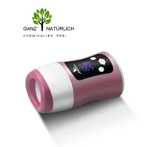 Lip Plumper - Lips Sucker Booster Automatic Intelligent Control (time sucking) digital display loading via USB standing design lip filler for lips make -up (bonus sponge pad included) - lip plumper