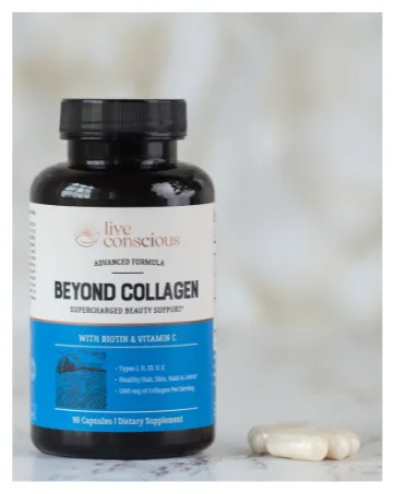 Live Conscious MoveWell 120 Capsules - beyond collagen capsules