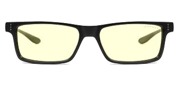 Gunnar Gaming and Computer Glasses - Clip On Amber Lenses - Blue Light Filter Glasses Premium Blue Filter UV Protection  - Glasses