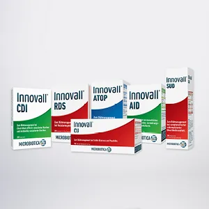 INNOVALL RDS for irritable bowel syndrome from your pharmacy - vegan microbiotic - 14 capsules - Produkte