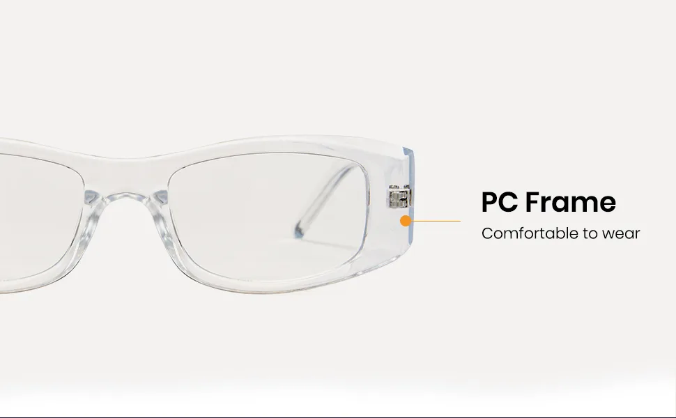 Cyxus Blue Light Filter Glasses Without Prescription Men Women Fashion Computer Safety Glasses Screen Glasses Gaming Glasses 8550 - PC FRAME