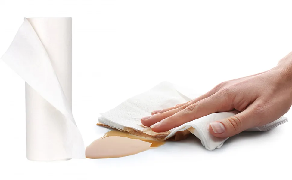 Tanness 2 x bamboo kitchen rolls | washable kitchen towels made of bamboo fibers | softer and more absorbent than normal paper - Bambus